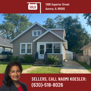 1309 Superior Street Aurora IL 6056 Naomi Koesler Recently Sold Homes