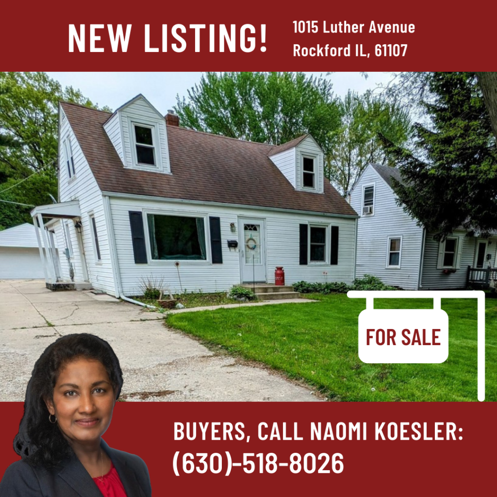 1015 Luther Avenue Rockford Illinois 61107 Naomi Koesler Homes for sale 6305188026